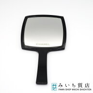 質屋 CHANEL シャネル 手鏡 2009年 ノベルティ ブラック 非売品 ファッション 小物 22k67-5 みいち質店