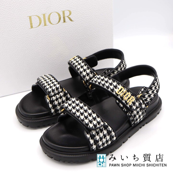 楽天市場】質屋 Christian Dior ディオール Dioract アクト サンダル 