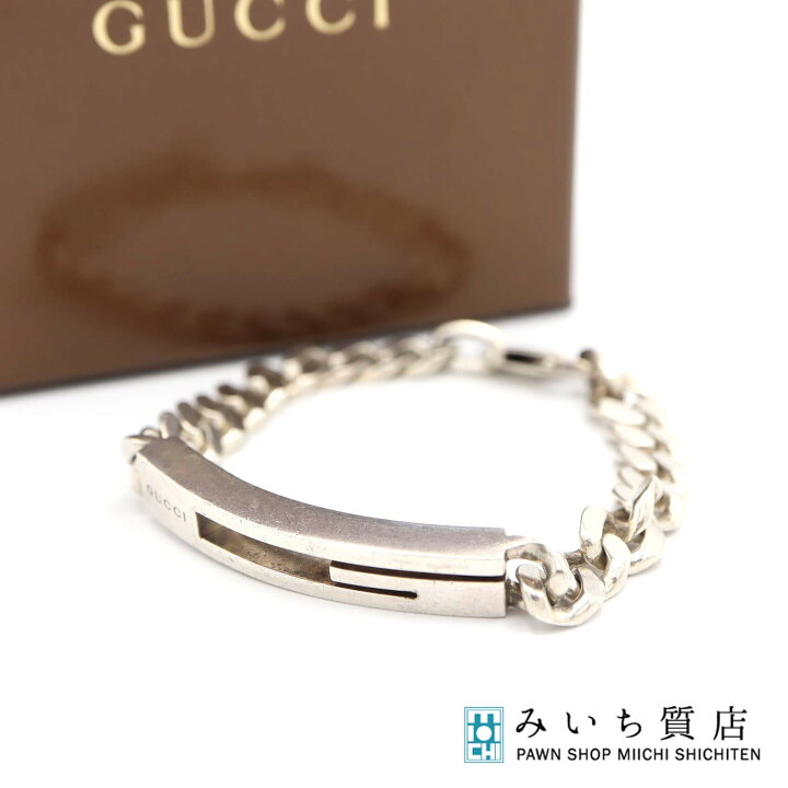 楽天市場】質屋 GUCCI グッチ ブレス Gロゴ 喜平チェーン 17 