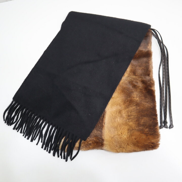 楽天市場】質屋 FENDI フェンディ キャンディストール マフラー 