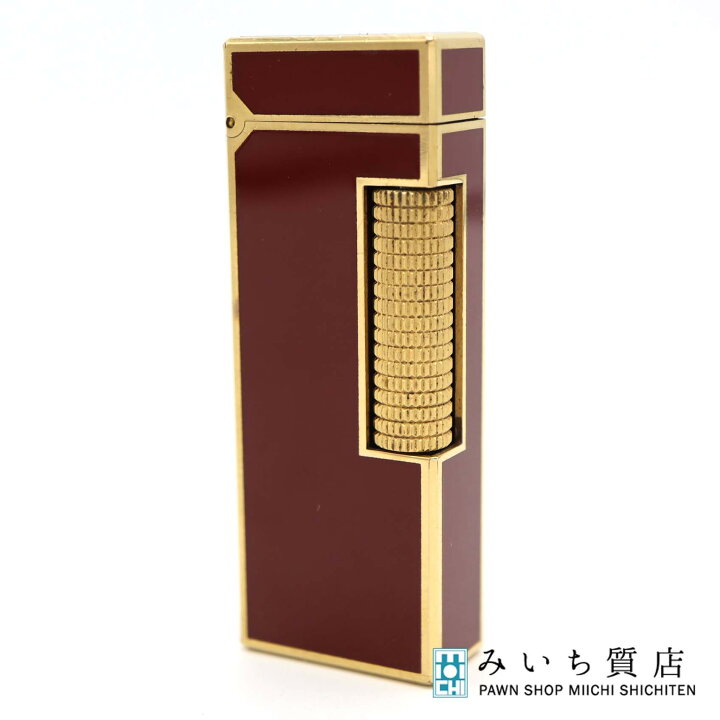 楽天市場】質屋 dunhill ダンヒル ガスライター ローラー式 ボルドー 