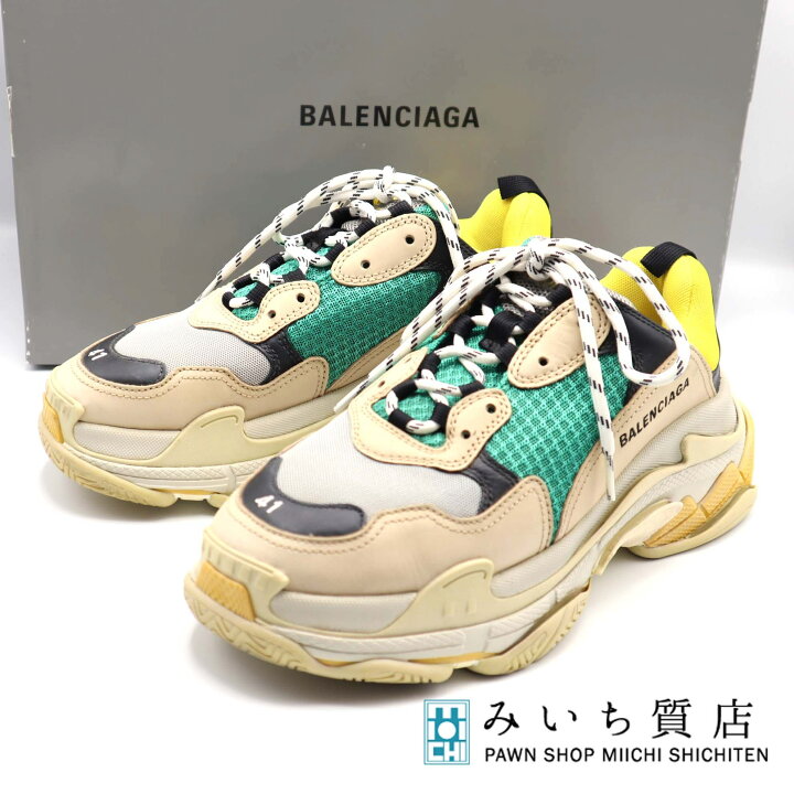 楽天市場】質屋 BALENCIAGA バレンシアガ TripleS トリプルS 41 