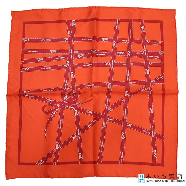 楽天市場】質屋 HERMES エルメス カレ40 ボルデュック Bolduc au Carre  