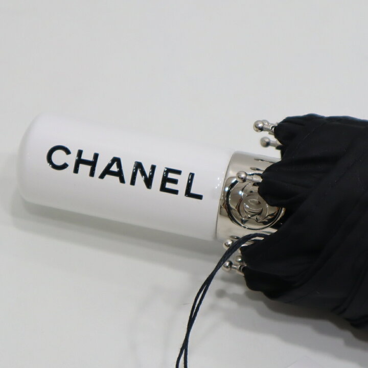 楽天市場】質屋 未使用 CHANEL シャネル 折り畳み傘 折りたたみ傘 ココ 
