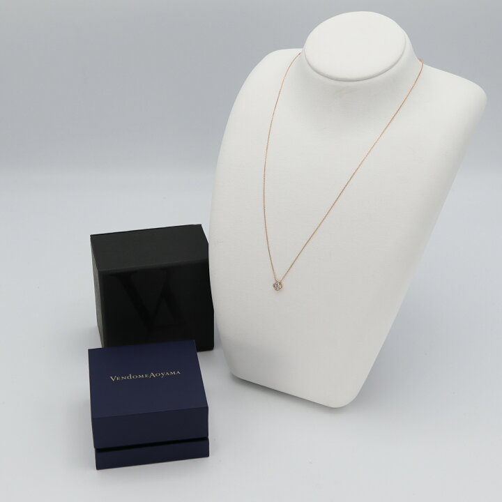 楽天市場】質屋 Vendome Aoyama ヴァンドーム青山 ネックレス D0.14ct 