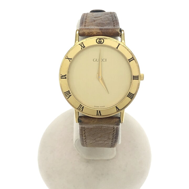 楽天市場】質屋 不動 腕時計 GUCCI グッチ 3000.2.M クォーツ QZ 