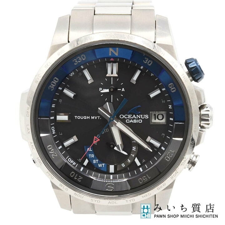 楽天市場】質屋 腕時計 稼働 CASIO カシオ OCEANUS オシアナス OCW 