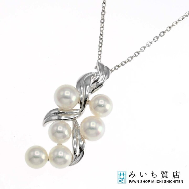 楽天市場】質屋 MIKIMOTO ミキモト パール ネックレス シルバー SV 約 