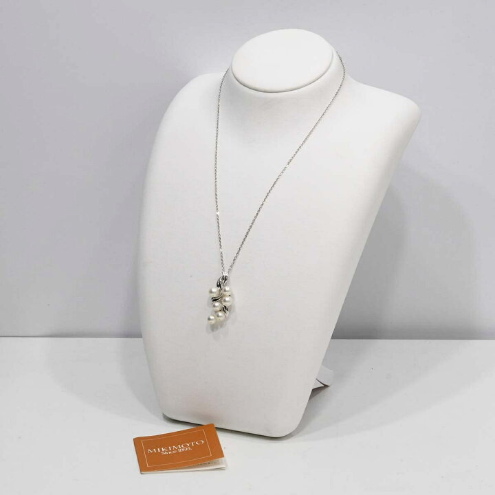 楽天市場】質屋 MIKIMOTO ミキモト パール ネックレス シルバー SV 約 