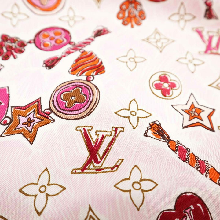 楽天市場】質屋 LOUIS VUITTON ルイヴィトン スカーフ ストール ピンク 