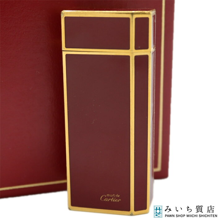楽天市場】質屋 Cartier カルティエ must de Cartier ガスライター 