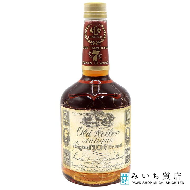 楽天市場】質屋 未開栓 お酒 Old Weller オールド ウェラー バーボン 
