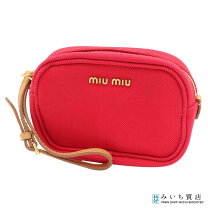 楽天市場】miumiu ポーチ（バッグ・小物・ブランド雑貨）の通販