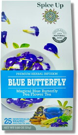 バタフライピーハーバルブレンドティー (25包) Spice UP Blue butterfly tea