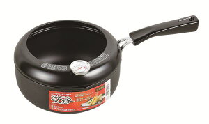 NEW楽天家 鉄製温度計付片手天ぷら鍋 20cm HB-2517