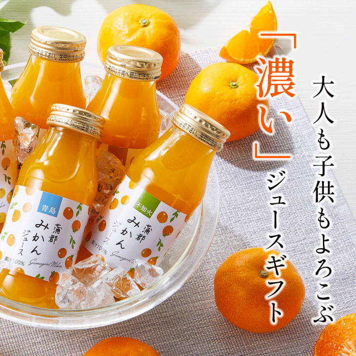 楽天市場】10本 蒲郡みかんジュース 御歳暮 お歳暮 ジュース