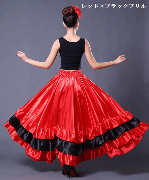 楽天市場】選べるタイプ！ ボリュームたっぷり広がるスカート