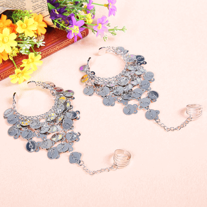 楽天市場】完売中 ベリーダンス ブレスレット ゴールド gr1-r : ダンス