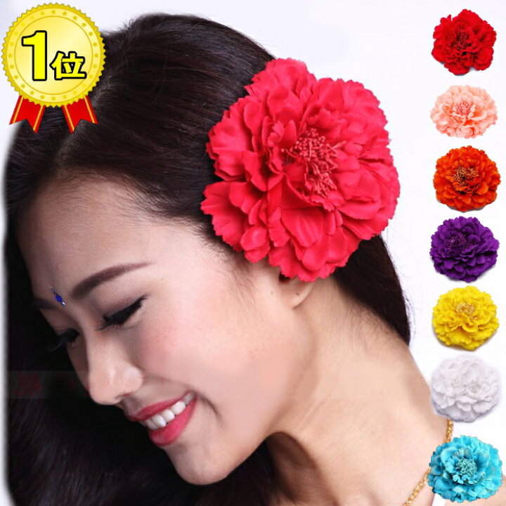 楽天市場】ヘッドドレス ヘアアクセサリー 2way フラワー コサージュ  
