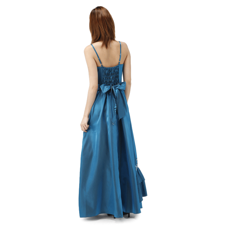 74%以上節約ロングドレス ステージドレス 演奏会 真紅 ドレス