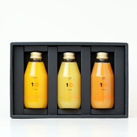 10FACTORY こだわりみかんジュース3種飲み比べセット 200ml×3本(3種)