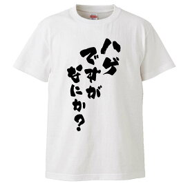 おもしろtシャツ みかん箱 ハゲですがなにか？ 【ギフト プレゼント 面白いtシャツ メンズ 半袖 文字Tシャツ 漢字 雑貨 名言 パロディ おもしろ 全20色 サイズ S M L XL XXL】