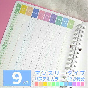 9n܂蒠 I[_[Ch蒠tB / XPW[ 2025 4n܂ }}蒠 Ƒ 蒠 q 玙 d 蒠 t@~[ J_[9lp }X[ 12 pXe