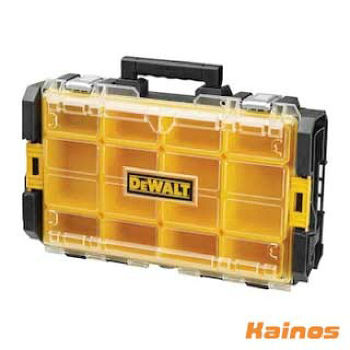 楽天市場 Dewalt Tough System Organizer クリアケース Dwst1 デウォルト タフシステム コンパクト オーガナイト クリア ケース 作業 工具 工具箱 収納 運搬 Kainos 楽天市場店