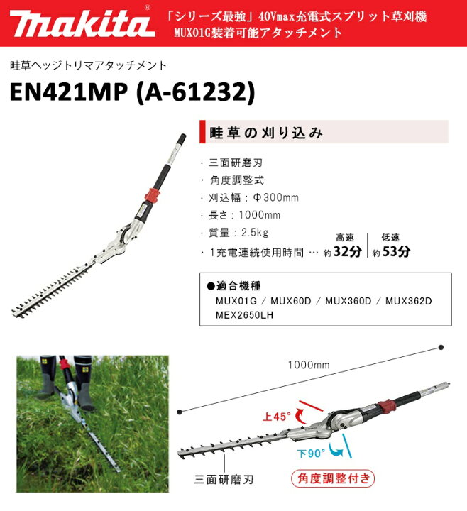 楽天市場】【当店在庫限り】マキタ(makita) 充電式スプリット草刈機用 