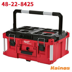 �~���E�H�[�L�[(Milwaukee) PACKOUT �c�[���{�b�N�X L�T�C�Y ���d��45kg �y48-22-8425�z (�H� �c�[�� �����^�� �A�� ���[ �� �{�b�N�X �S�n�`�^ �ϏՌ��� �h�� �h�o �⋭)
