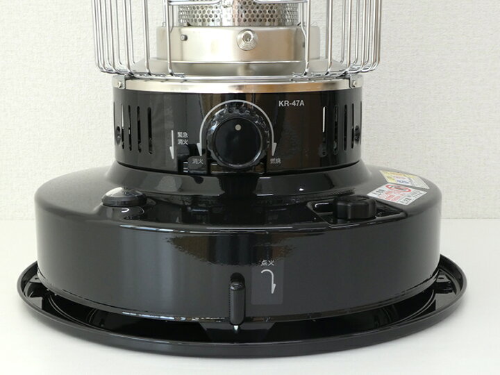 楽天市場】トヨトミ 石油ストーブ 対流ダブルクリーン ブラック 【KR 