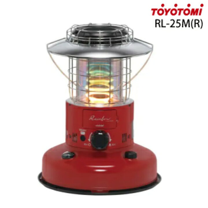 楽天市場】トヨトミ 石油ストーブ ＜RL-25M＞ レッド 木造7畳 