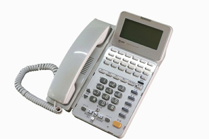楽天市場】【中古】NTT αGX 後期 24ボタンスター録音電話機 白  