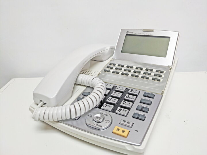 楽天市場】【中古】NTT αNX 18ボタンスター標準電話機 白 ビジネスホン 