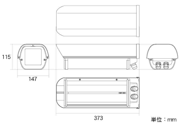 その他 WTW 楽天市場】【新品・塚本無線】・WTW-HA16FH ・防犯カメラ用