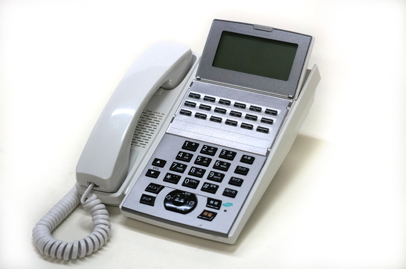 【中古】NTT αNX2 18ボタンスター標準電話機 白 ビジネスホン、標準タイプの電話機、スター配線用 NX2-(18)STEL-(1)(W) |  三河物産
