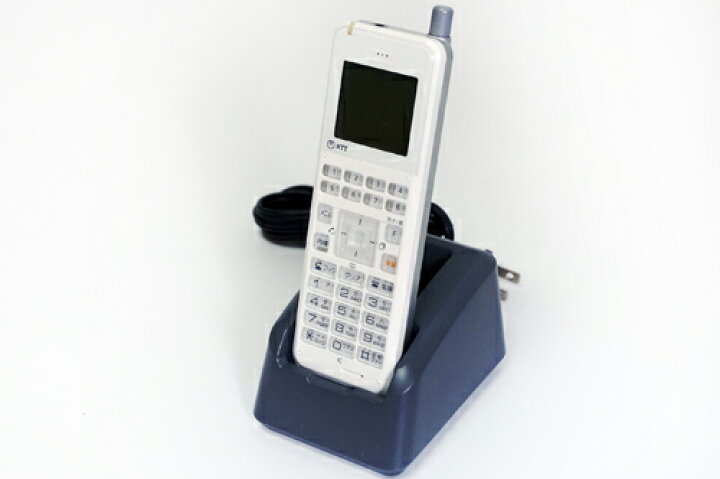 楽天市場】【中古】A1-DCL-PS-(1)(W) NTT αN1 αB1 デジタルコードレス 