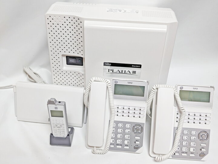 Platia saxa 電話機 プラティア3 主装置 中古 PT1000II Std SAXA 