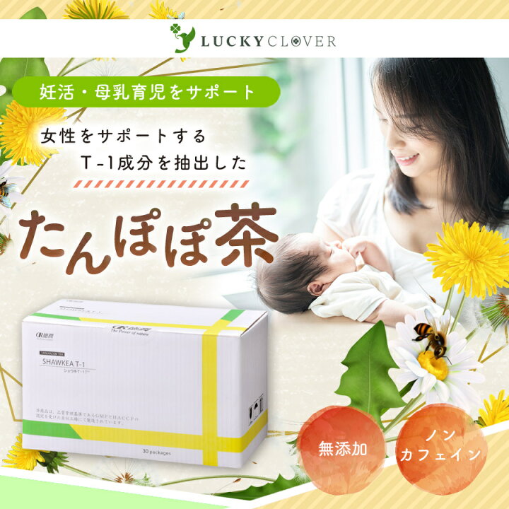 楽天市場】タンポポ茶 ショウキT-1プラス 100ml × 30包 1箱 健康茶 