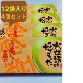 【即日発送】 お世話になりました 煎餅 12袋入り 4個セット 個包装 メッセージ入り お菓子 詰め合わせ ギフト 退職 挨拶 お礼 粗品 プチギフト 大量 企業向け 和菓子 贈答用 着色料・保存料不使用