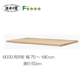 浜本工芸 NO.6000 ユニットデスク用天板 幅120cm 最新 奥行50cmタイプ 送料無料 ナラ材 【6004(120×50)(ナチュラル)／6000(120×50)(ダーク)／6008(120×50)(カフェ)】【QSM-260】納期2～4週間 NO.5000【DS10】