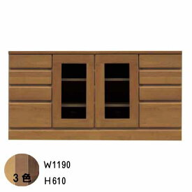 テレビ台 ハイタイプ 収納 テレビ台 幅120cm 高さ61cm TVボード ナチュラル ブラウン ダーク ホワイト木目 リビングボード ローボード TVボード テレビボード 送料無料 QSM-220 m004-pwr-lo1204 テレビ台 ハイタイプGMS 家具