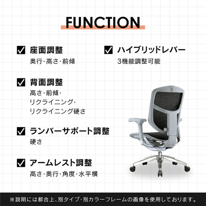 楽天市場】エルゴヒューマン オフィスチェア ゲーミングチェア 