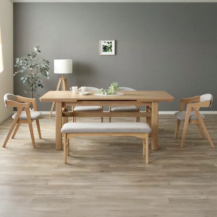 楽天市場】ダイニングセット 6点セット 【予約販売】フルダイニング 