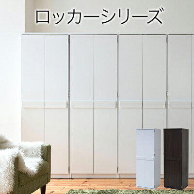 クローゼット洋服タンスロッカータンス幅60cmホワイト/ダークシステムロッカー衣類収納jk-frm0118