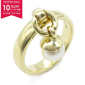 【10%OFFクーポン対象】ティファニー TIFFANY＆CO パール リング リング・指輪 ジュエリー K18（イエローゴールド） パール レディース ホワイト系 【中古】