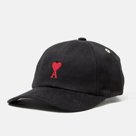 Ami Paris アミパリス キャップ 帽子 RED ADC EMBROIDERY CAP ロゴ 刺繍 コットン BFUCP006.AW0041