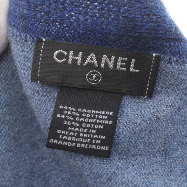 楽天市場】シャネル CHANEL ココマーク マフラー 衣料品 カシミヤ  