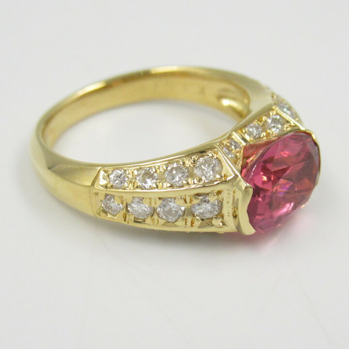 楽天市場】ジュエリー JEWELRY トルマリン ダイヤ リング リング・指輪  