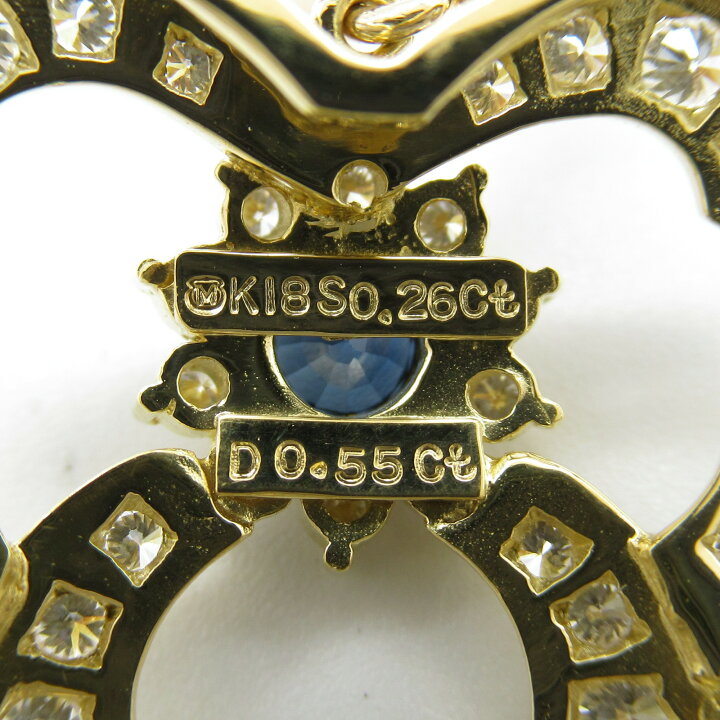 楽天市場】【7%OFFクーポン対象】ミキモト MIKIMOTO サファイア/ダイヤ 